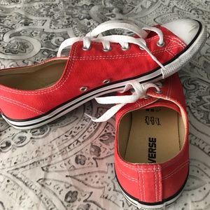 Coral converse All-Star dainty ox